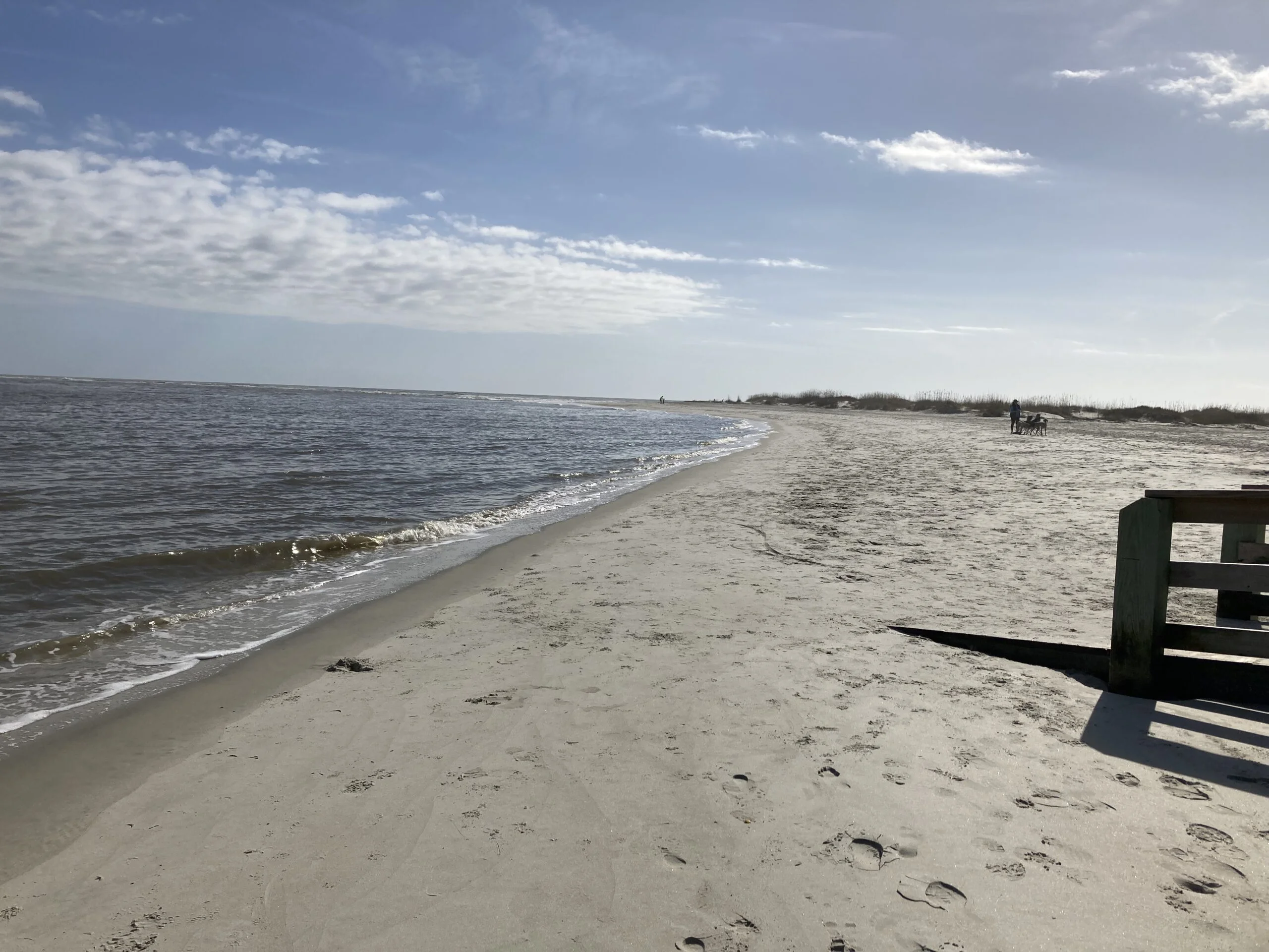 Gould's Inlet Gould's Inlet Saint Simons Island beach shot