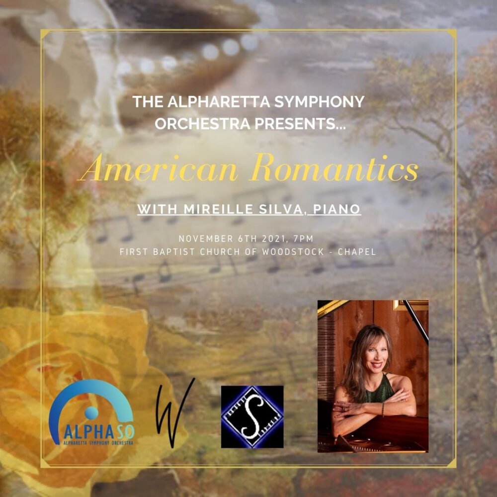 alpharetta symphony concert announcement for Nov 6, 2021