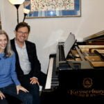 Laurie and Francisco at the piano